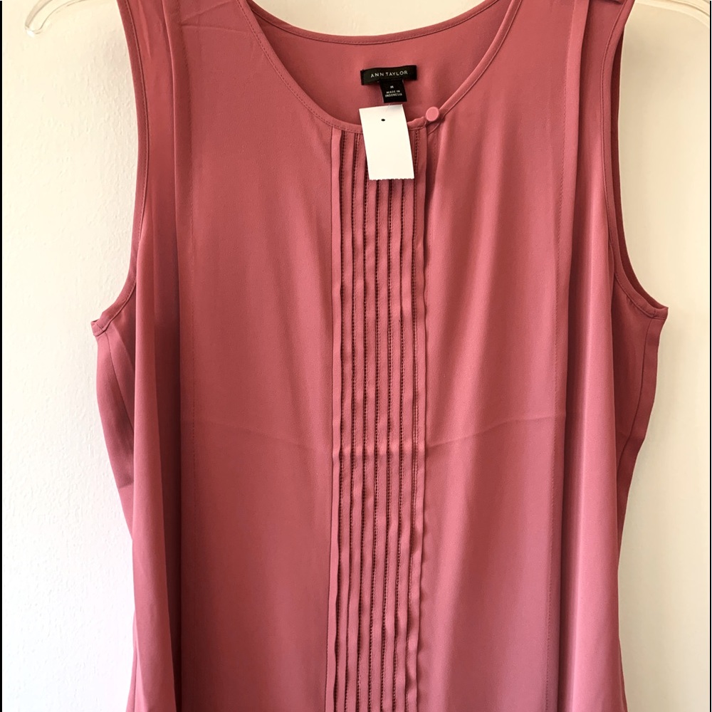 Ann Taylor sleeveless blouse